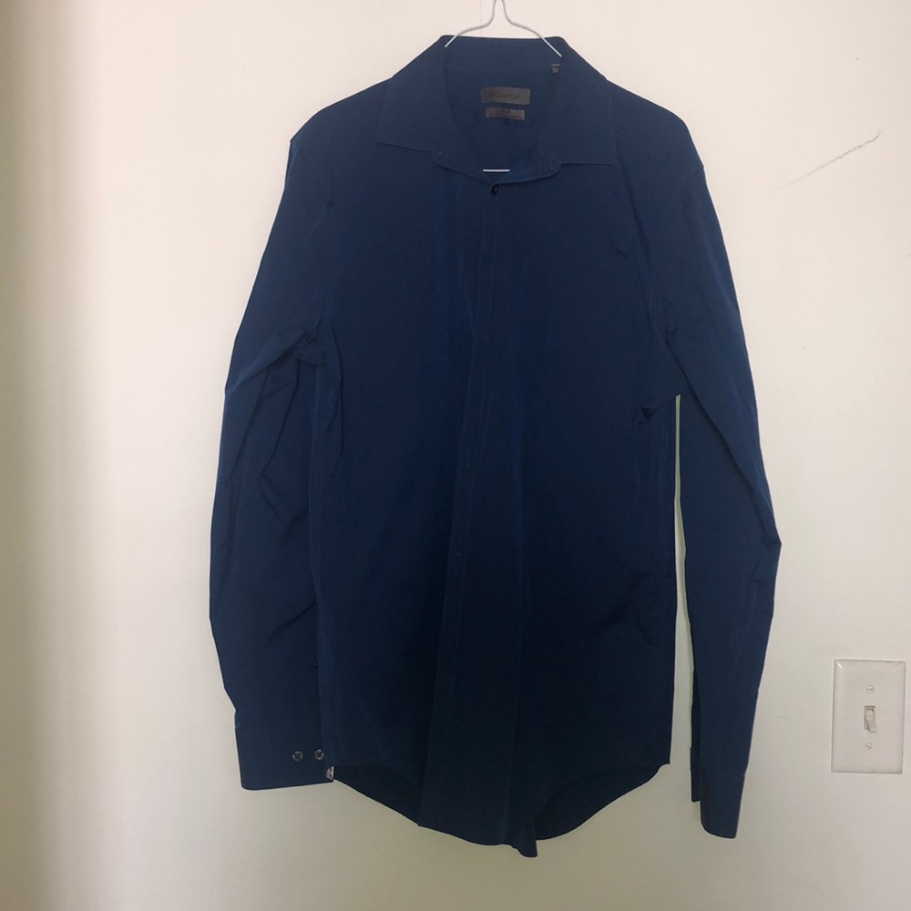 Calvin Klein men’s blue dress shirt.